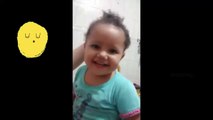 Cute Little Girl Goes To GokU Mode While Laughing Amazing Video Must Wacth