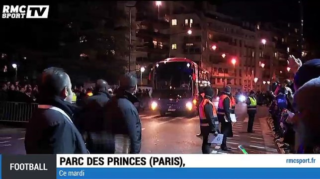 PSG - Chelsea : les joueurs du PSG sont arrivés au Parc des Princes
