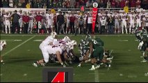 Kyler Elsworth 4th Down Stop Michigan State 2014 Rose Bowl Game