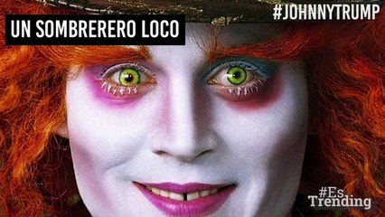 Johnny Depp se transforma en Donald Trump para un gracioso film