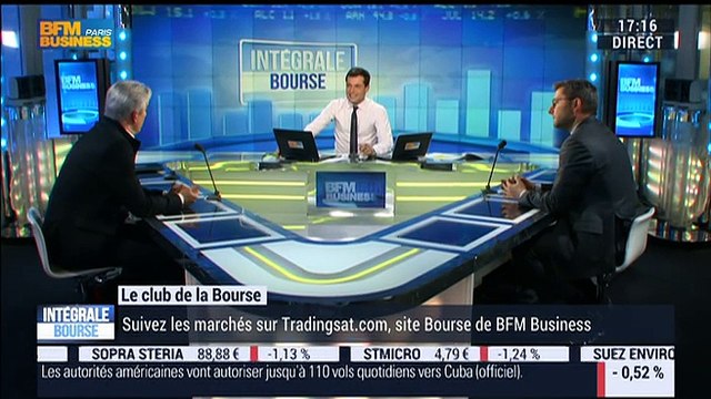 Le Club de la Bourse: Alain Crouzat, Stéphane Prevost et Frédéric Rozier - 16/02