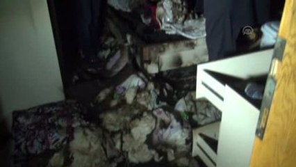 Hırsızlar, Soydukları Evi Ateşe Verdi