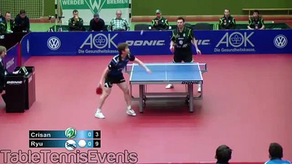 Ryu Seung Min Vs Adrian Crisan Match 2 [German League 20122013]