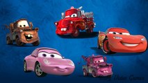 Disney Cars Lightning McQueen Finger Family - Daddy Finger Songs