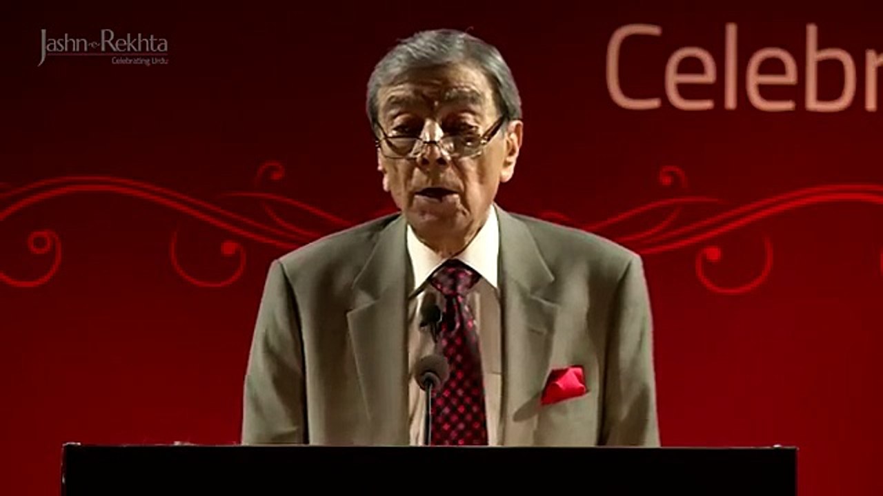 Badi umar ki aurat se shaadi karna recitation by Zia Mohyeddin -  Jashn-e-Rekhta-2015