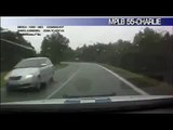 Car Crashes Head On into Police Car Czech CRASH ! ORIGINAL Dub. CZ !