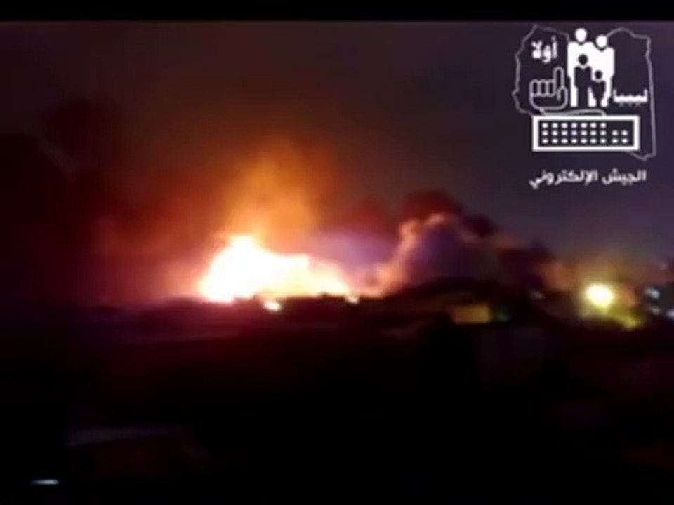 عاجل الأن...طائرات حربية تقصف مدن ليبية
