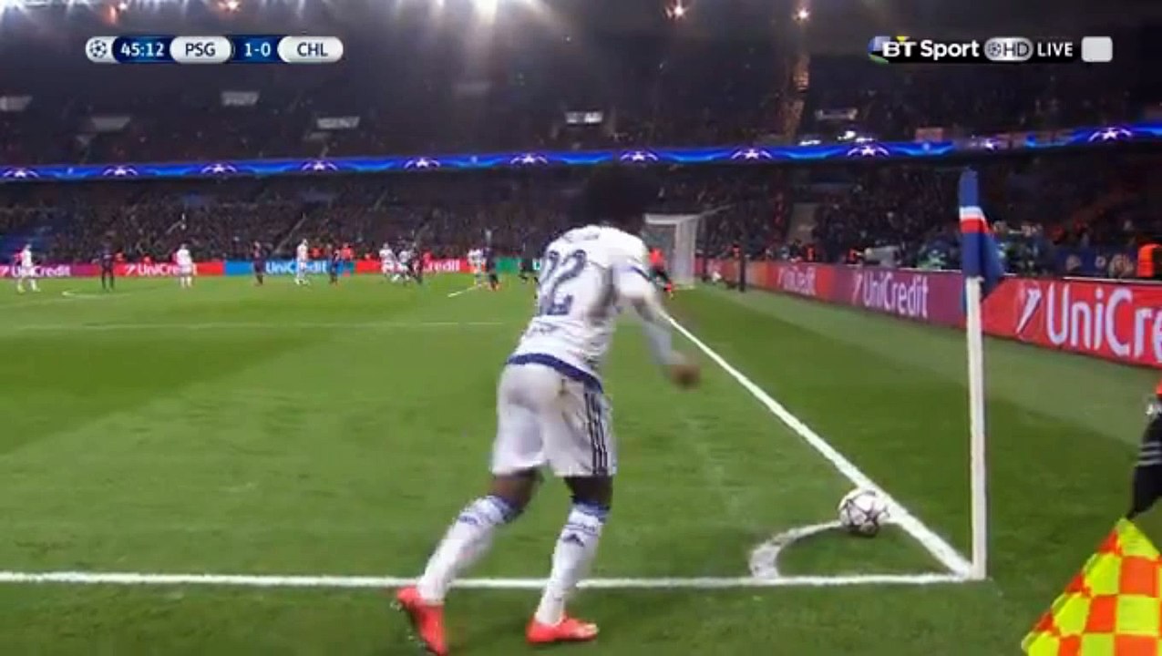 John Obi Mikel Goal HD 1:1 - PSG v. Chelsea 16.02.2016 UCL