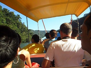 Traversée du canyon de Rio Dulce en Lancha