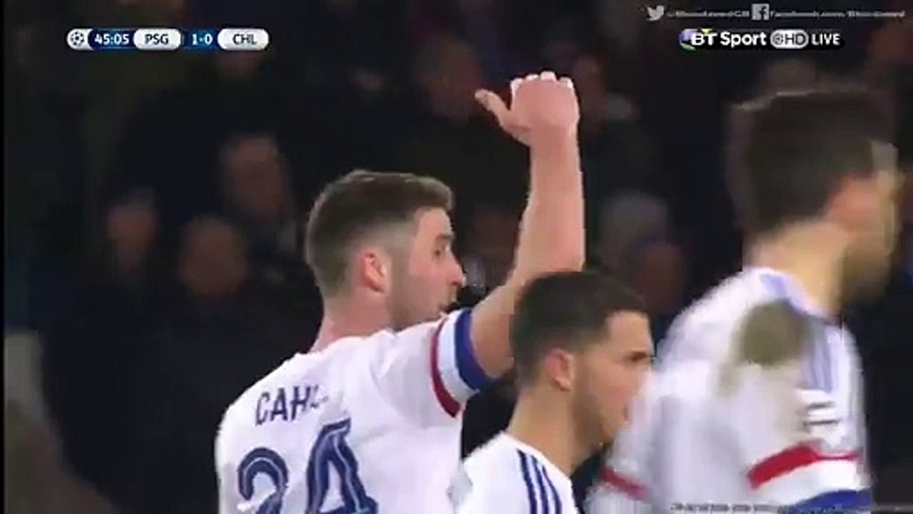 1-1 John Obi Mikel - PSG 1-1 Chelsea 16.02.2016 HD -