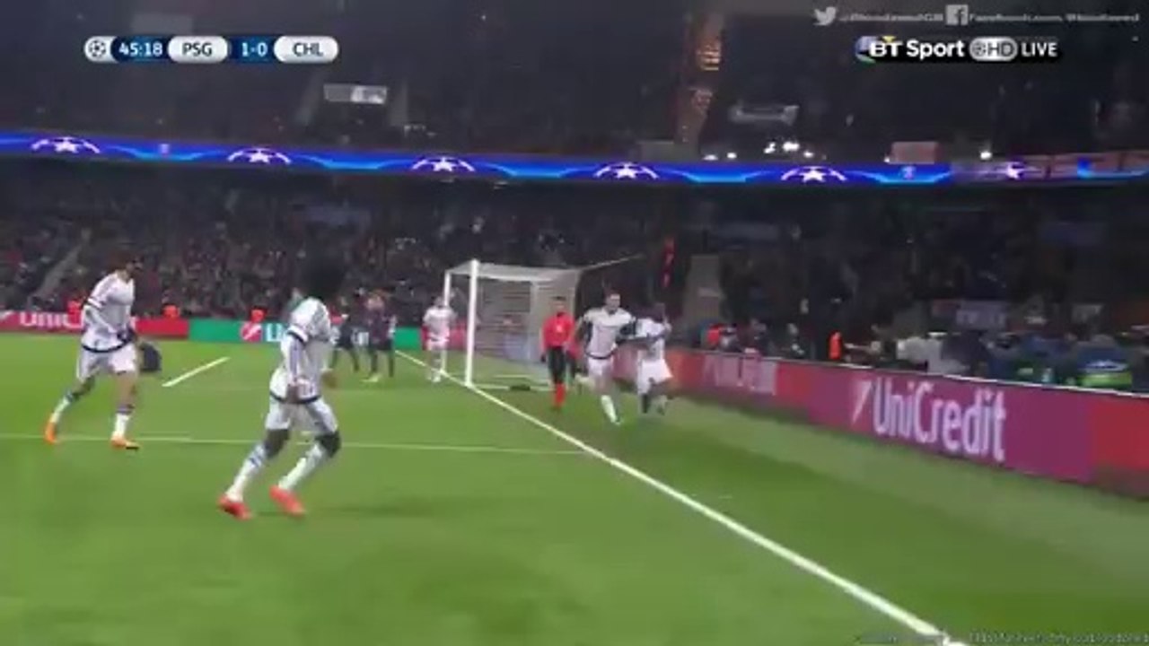 John Obi Mikel - PSG 1-1 Chelsea 16.02.2016 HD - Video Dailymotion