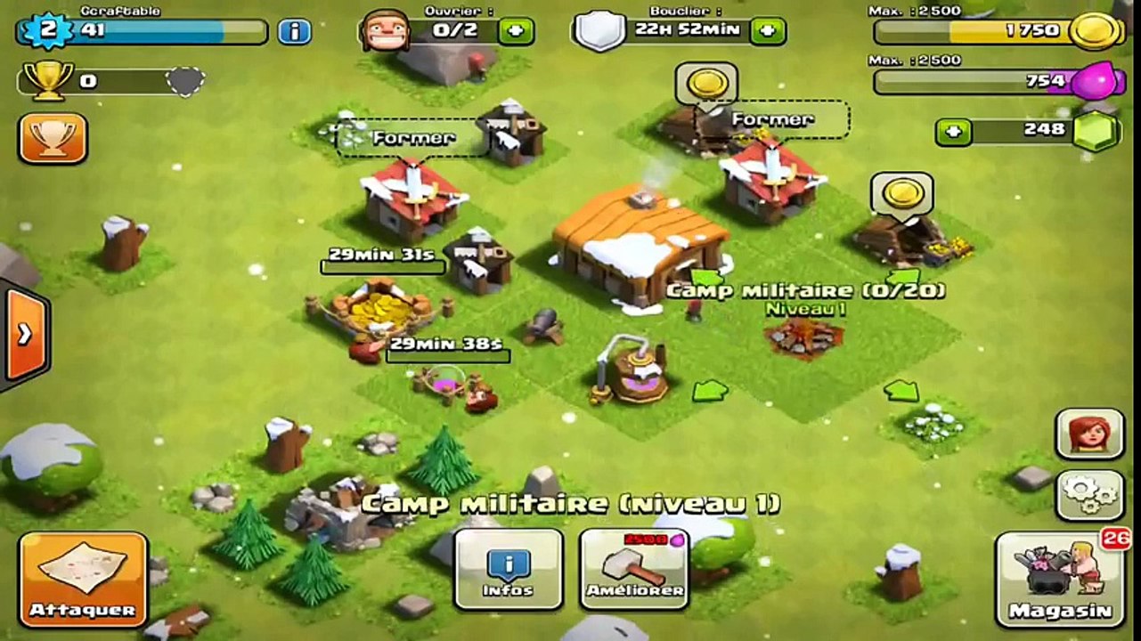 Clash Of Clans pour les nuls - Episode 1 - Gemmes, Troupes etc...