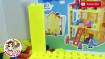 Peppa Pig Mega Blocks House Construction Set Slow Motion Juego de Construccion La cerdita