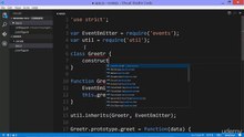 Learn and Understand NodeJS 041 - Inheriting From the Event Emitter - Part 3