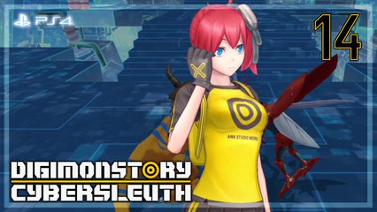 Digimon Story ：  Cyber Sleuth 【PS4】 #14 │ Chapter 2 ： Search for the Father： Yuuko Yamashina