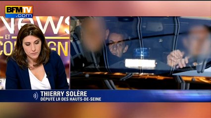 Solère: "difficile pour Sarkozy d'être sur un registre politique et un registre judiciaire"