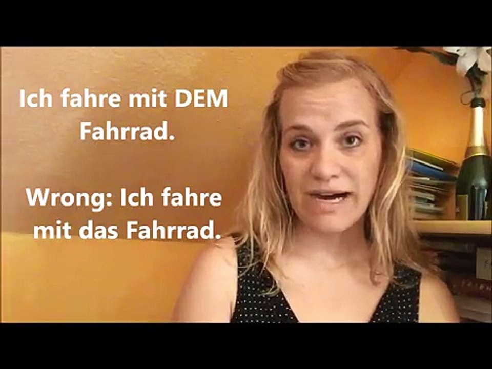 German Lesson - Mobility - A2-B1