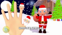Santa Claus 3D Finger Family | Merry Christmas | Nursery Rhymes | Animation From Binggo Channel