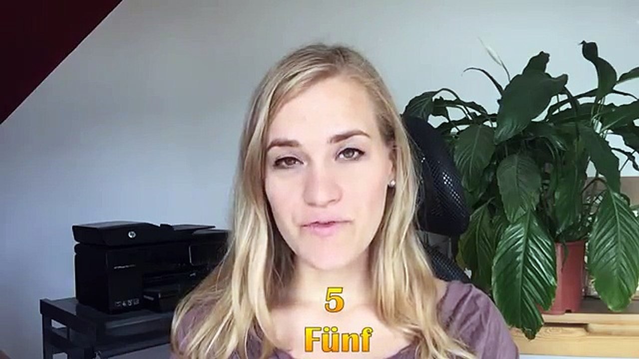 German Lesson - Numbers from 1-20 - A1