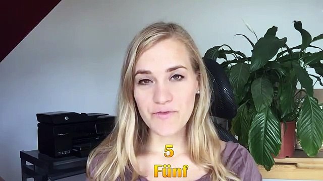 German Lesson - Numbers from 1-20 - A1