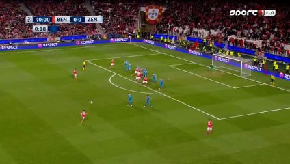 Jonas Goal HD - Benfica 1-0 Zenit Petersburg - 16-02-2016