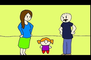 Curtling Girl Gets Grounded for Nothing