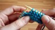 How to Knit- The Knit Stitch and Garter Stitch