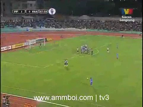 Faiz Subri Scores Outrageous Swerving Free-kick vs PAHANG - LIGA SUPER 2016