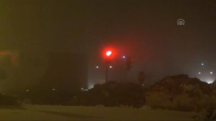 Ağrı-Erzurum Karayolunda Yoğun Sis