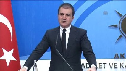 Ömer Çelik: "Chp, Türkiye'ye Yeni Anayasa Yaptırmak İstemiyor"