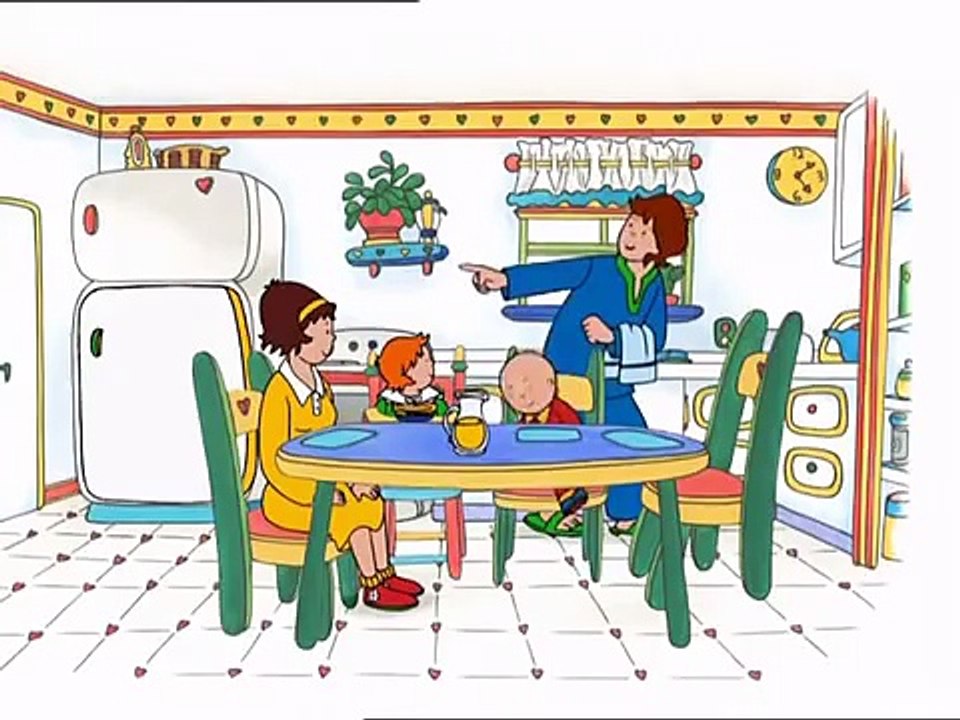 Caillou 2x44 Caillou Tira La Leche - Caillou en español capitulos completos