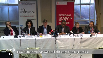 Europe must 'answer call of history' on refugee crisis: IFRC