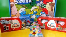 6 Kinder Surprise Eggs, Smurfs 2   Case and Blind Bags, Natoons