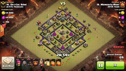 MeMeNto MORi vs SKY-COC ReMi | ZETA team vs actifs francais