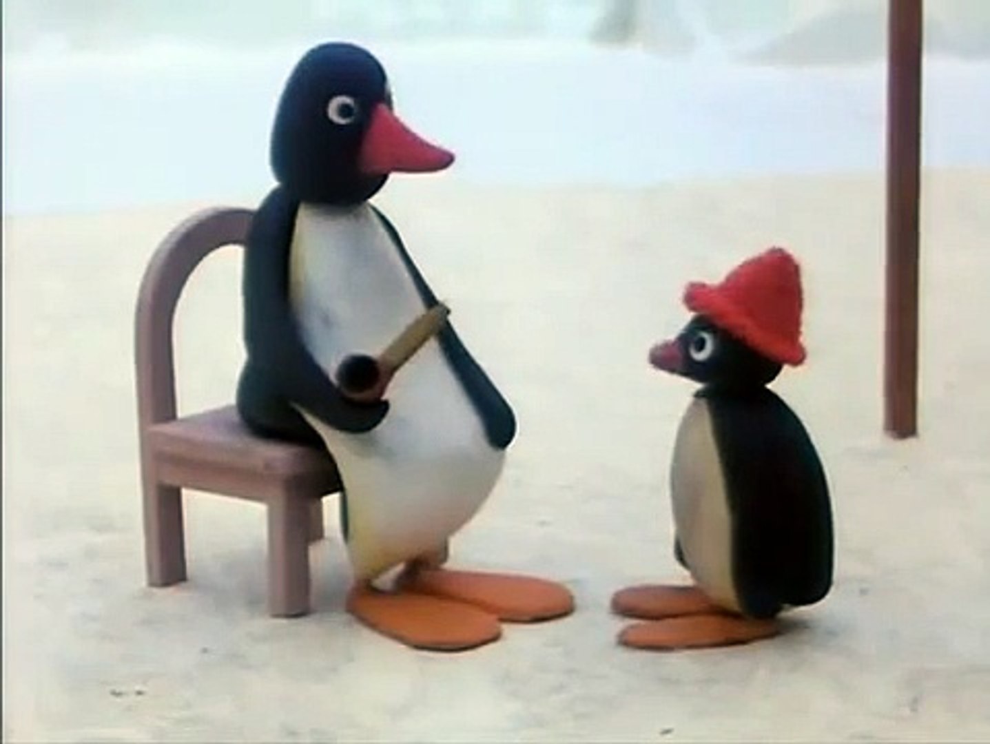 Cbeebies Pingu The Penguin Igloo House Playset Sledge Robbie Seal Pinga