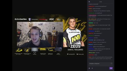 Na`Vi Zeus разрывает школьника за читы в CSGO!