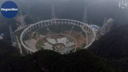 China builds world's largest radio telescope