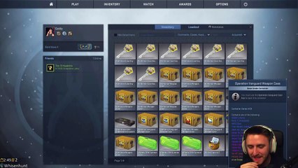 DRAGON LORE! (CS GO Case Opening - Huntsman Cobblestone)