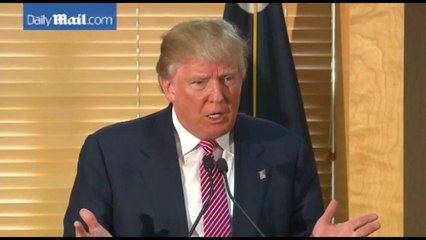 Donald Trump blames George W. Bush for disastrous Iraq war