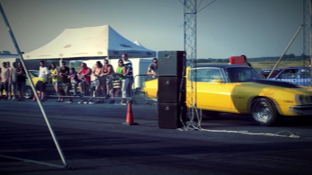 Chevrolet Camaro 7.0 Nitro Vs. Chevrolet Camaro 6.6 Nitro Drag Race HD