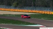Ferrari FXX K PURE Sound Fiorano Circuit! Accelerations, Downshifts & More