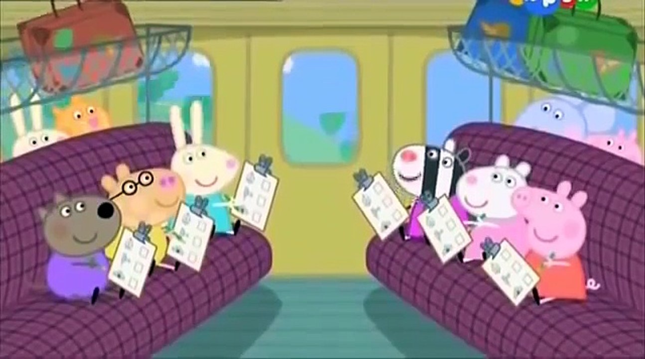 Свинка Пеппа 3 Сезон 18 Поездка на поезде | Peppa Pig russian