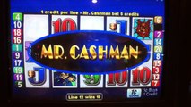 MR CASHMAN Penny Video Slot Machine with STARS BONUS Las Vegas Casino