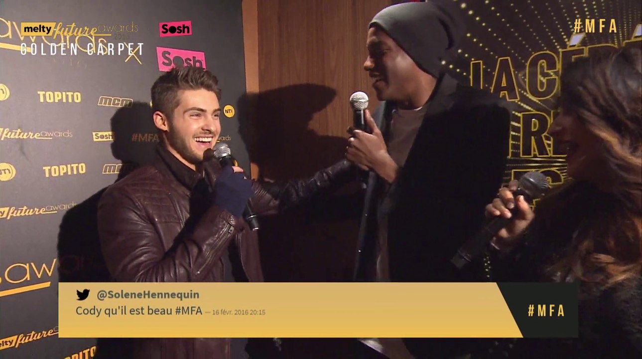 Cody Christian est sapé comme jamais ! | melty Future Awards 2016 - MFA