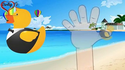 Nursery Songs | 2D Ducks Finger Family Video | Nursery Rhymes in English