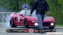 Honda NSX Twin Turbo vs Porsche 911 Turbo S