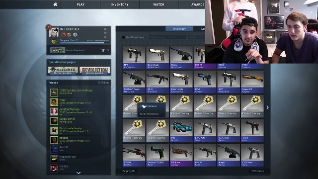 CSGO KNIFE UNBOXING CRAZIEST REACTION EVER!!