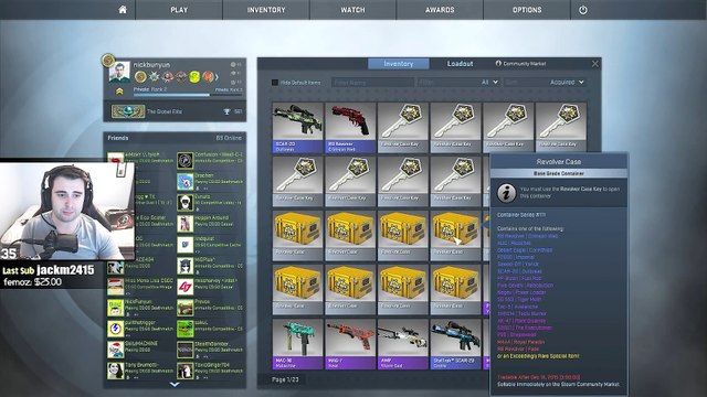 CSGO REVOLVER CASE OPENING - R8 REVOLVER CS GO - NEW CASE