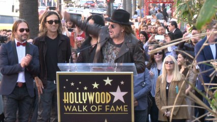 Spanish Rock Group Mana Receives Star On Hollywood Walk Of Fame