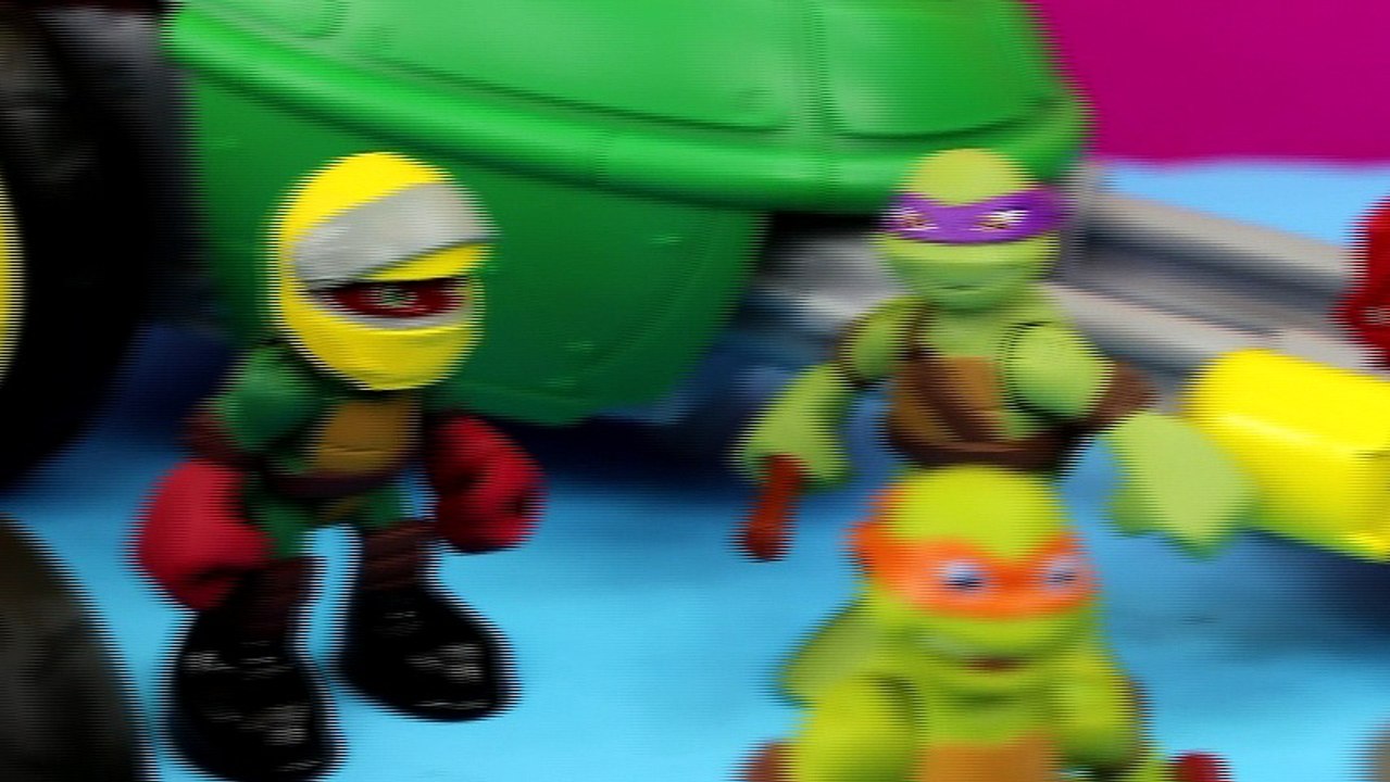 Mystic Teenage Mutant Ninja Turtles Toy Review Raph Fights by PAPA TOY
